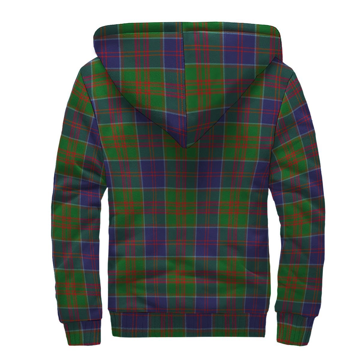 Stewart of Appin Hunting Modern Tartan Crest Sherpa Hoodie