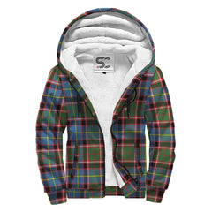 Stirling & Bannockburn District Tartan Crest Sherpa Hoodie