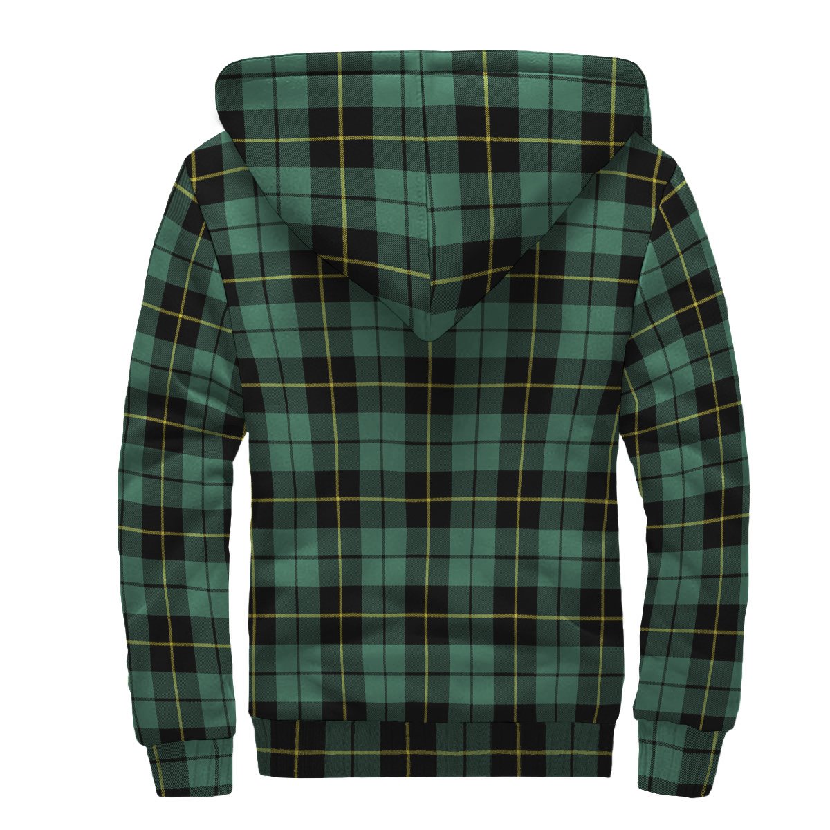 Wallace Hunting Ancient Tartan Crest Sherpa Hoodie