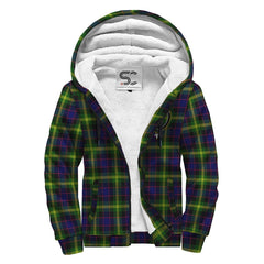 Watson Modern Tartan Crest Sherpa Hoodie