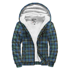 Weir Ancient Tartan Crest Sherpa Hoodie