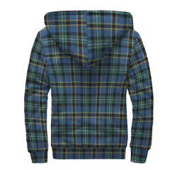 Weir Ancient Tartan Crest Sherpa Hoodie