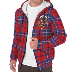 Wishart Dress Tartan Crest Sherpa Hoodie