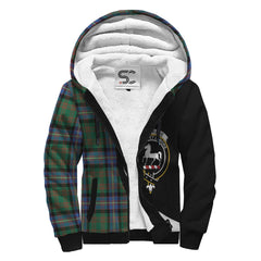 Cochrane Ancient Tartan Crest Sherpa Hoodie - Circle Style