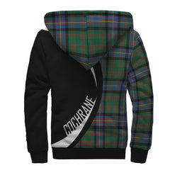 Cochrane Ancient Tartan Crest Sherpa Hoodie - Circle Style