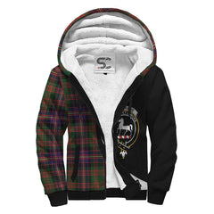 Cochrane Modern Tartan Crest Sherpa Hoodie - Circle Style