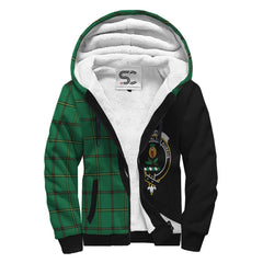 Don (Tribe-of-Mar) Tartan Crest Sherpa Hoodie - Circle Style