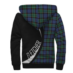 Fletcher Ancient Tartan Crest Sherpa Hoodie - Circle Style