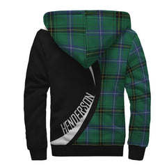 Henderson Ancient Tartan Crest Sherpa Hoodie - Circle Style