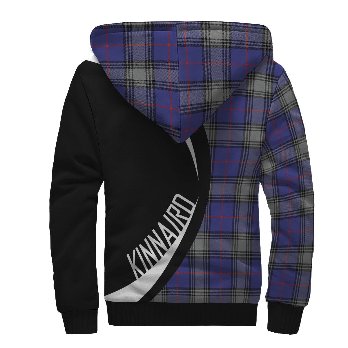 Kinnaird Tartan Crest Sherpa Hoodie - Circle Style