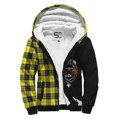 MacLeod of Lewis Modern Tartan Crest Sherpa Hoodie - Circle Style