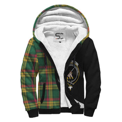 MacMillan Old Ancient Tartan Crest Sherpa Hoodie - Circle Style