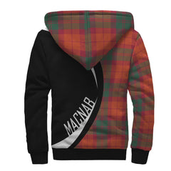 MacNab Ancient Tartan Crest Sherpa Hoodie - Circle Style