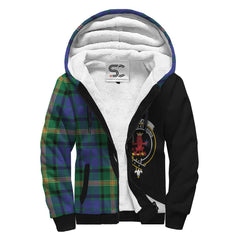 Maitland Tartan Crest Sherpa Hoodie - Circle Style