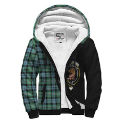 Melville Tartan Crest Sherpa Hoodie - Circle Style