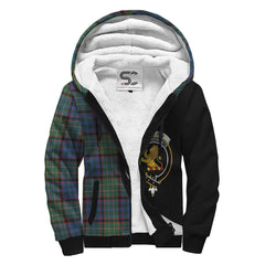 Nicolson Hunting Ancient Tartan Crest Sherpa Hoodie - Circle Style