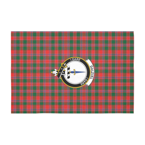 Dalziel Tartan Crest Tablecloth