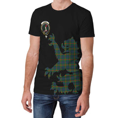 Aiton Family Tartan Crest Lion Style T-shirt