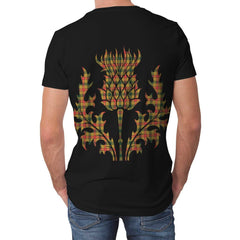 Baxter Tartan Crest Lion Style T-shirt