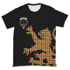 Baxter Tartan Crest Lion Style T-shirt