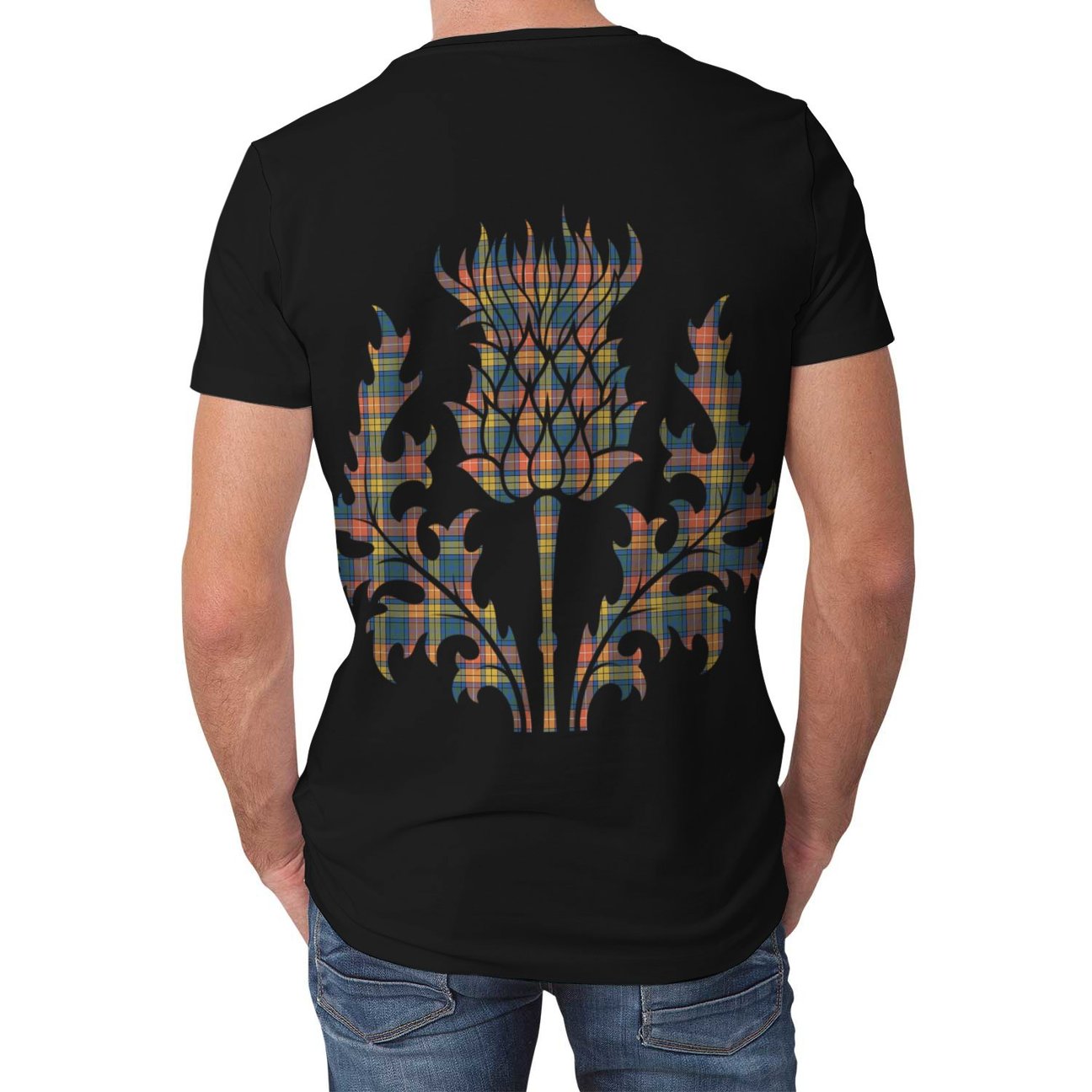 Buchanan Ancient Tartan T-Shirt - Lion & Thistle Style