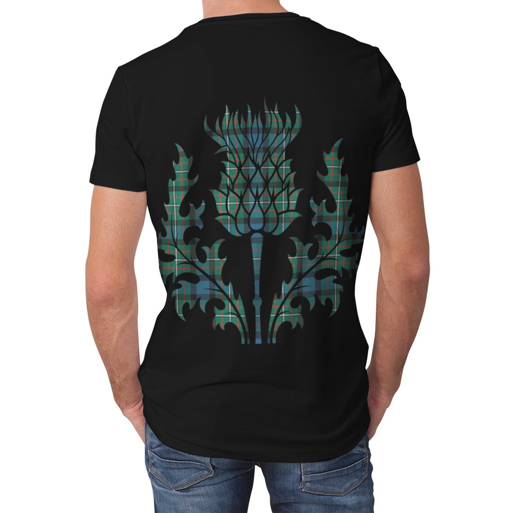 Ferguson Ancient Tartan Crest Lion Style T-shirt