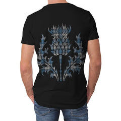 Napier Modern Tartan Crest Lion Style T-shirt