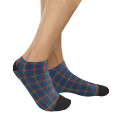 Agnew Modern Tartan Ankle Socks