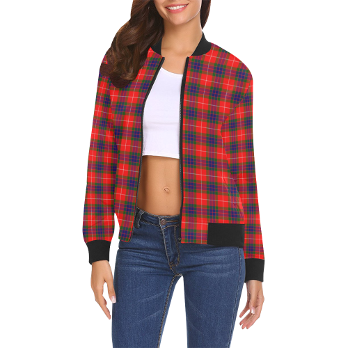 Fraser Modern Tartan Bomber Jacket