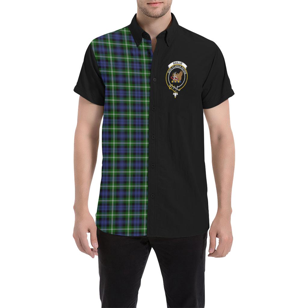 Baillie Modern Tartan Crest Men Shirt