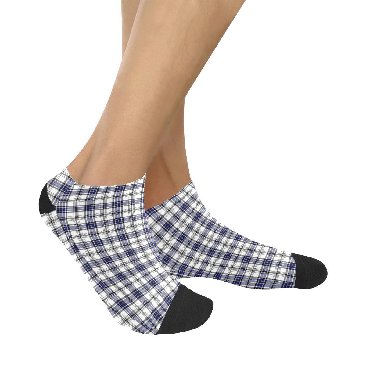 Hannay Modern Tartan Ankle Socks