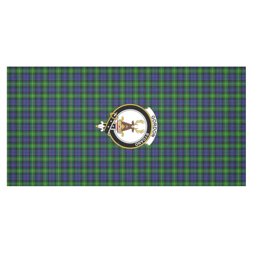 Gordon Tartan Crest Tablecloth