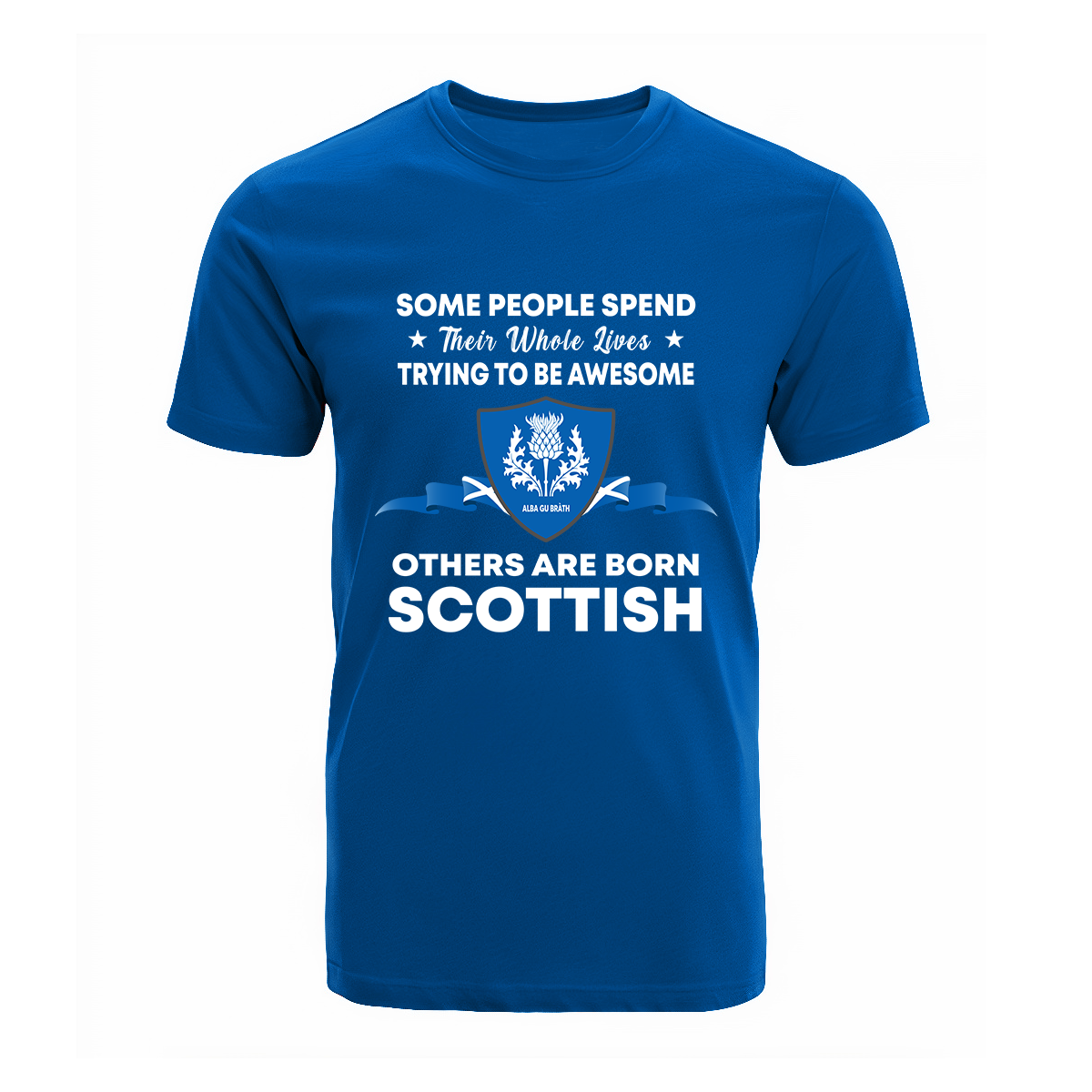 Scottish 2D Unisex T-shirt - Awesome Scottish Style