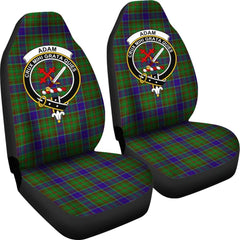 Adam Family Tartan Crest Car seat cover