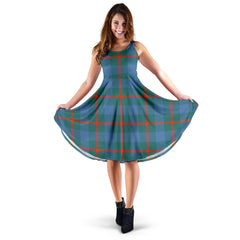 Agnew Family Tartan Midi Dress