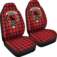 Abernethy Family Tartan Crest Car seat cover