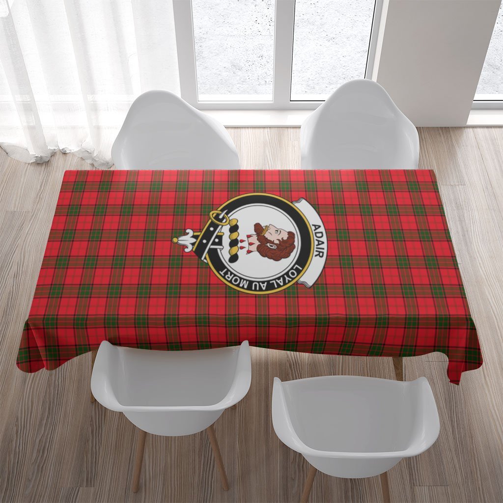 Adair Tartan Crest Tablecloth