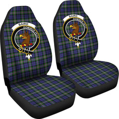 Baird Family Tartan Crest Car seat cover