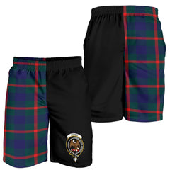 Agnew Family Modern Tartan Crest Men's Short