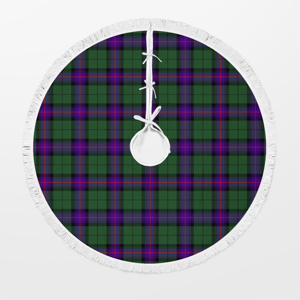 Armstrong Modern Tartan Christmas Tree Skirt