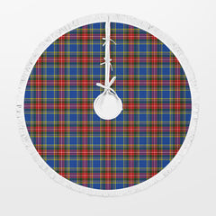 Beaton Modern Tartan Christmas Tree Skirt