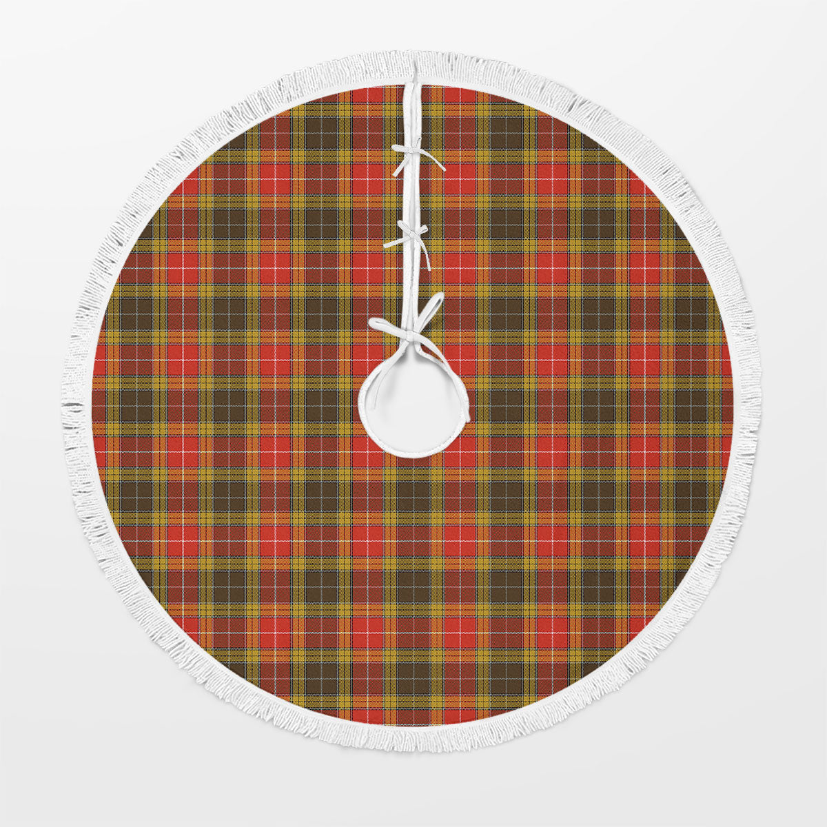 Buchanan Old Set Weathered Tartan Christmas Tree Skirt