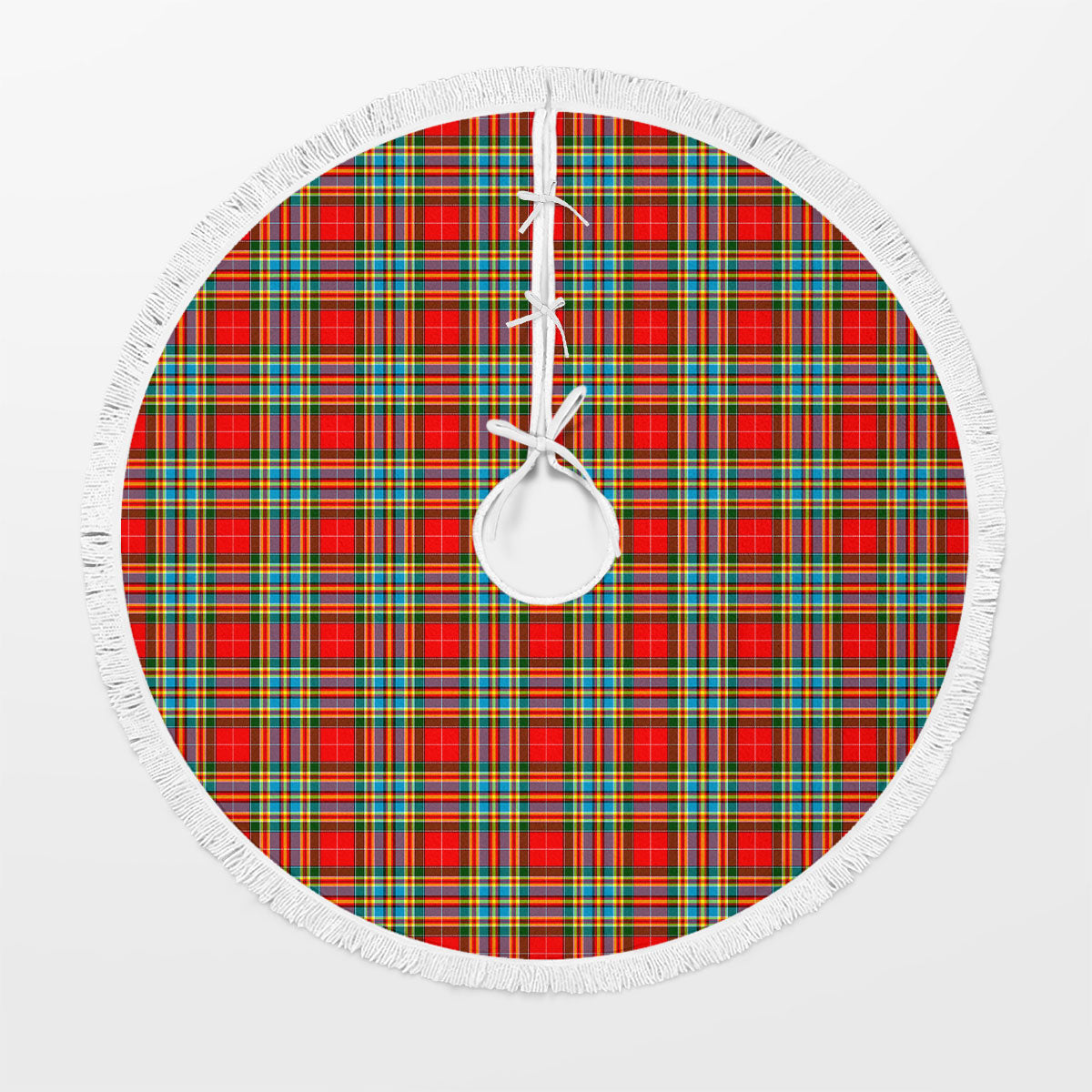 Chattan Tartan Christmas Tree Skirt