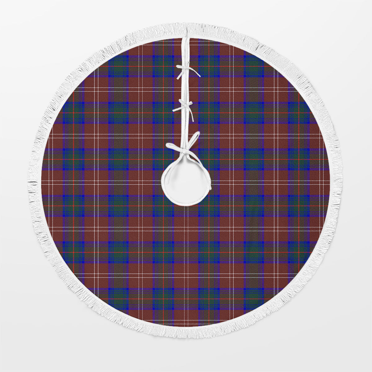 Chisholm Hunting Modern Tartan Christmas Tree Skirt