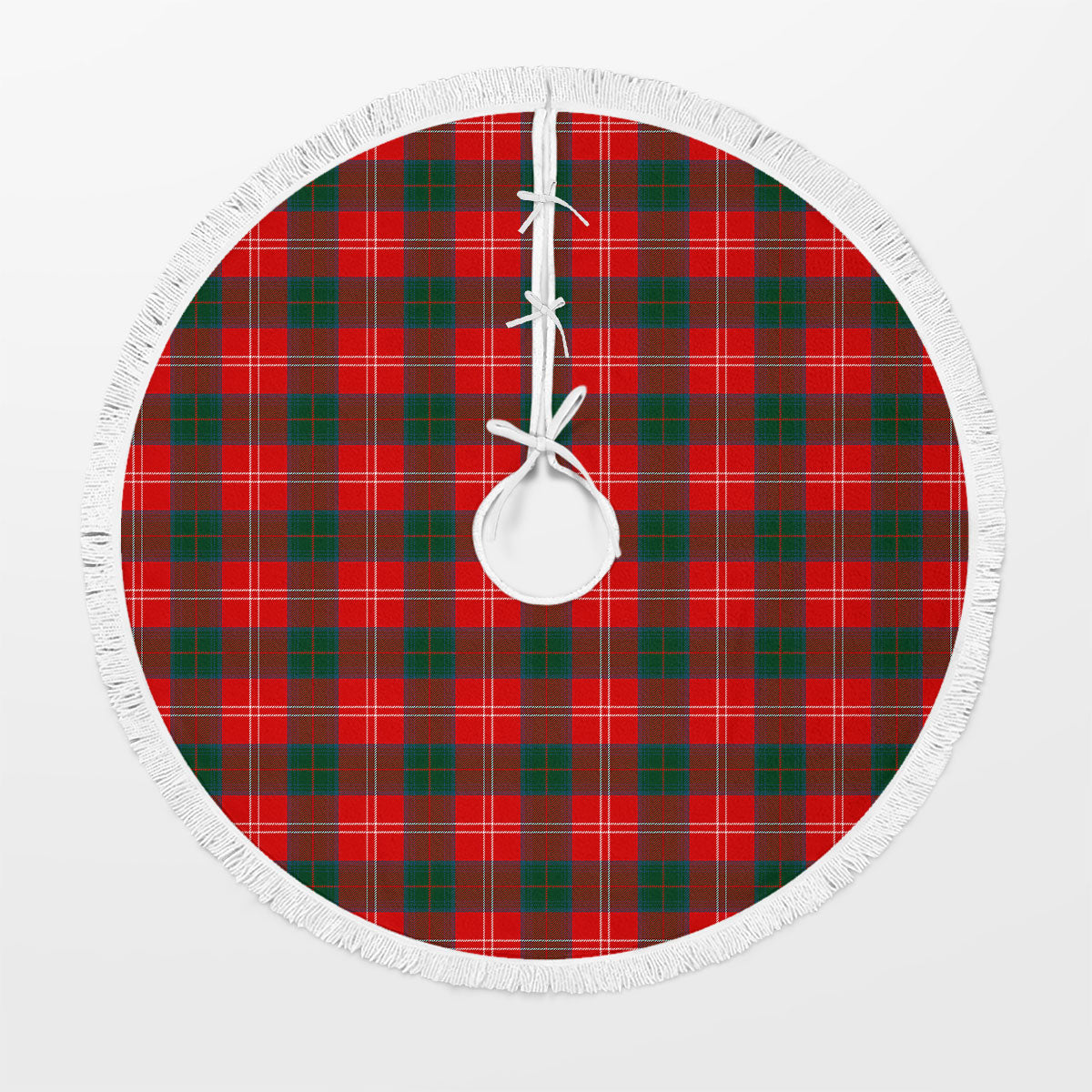 Chisholm Modern Tartan Christmas Tree Skirt