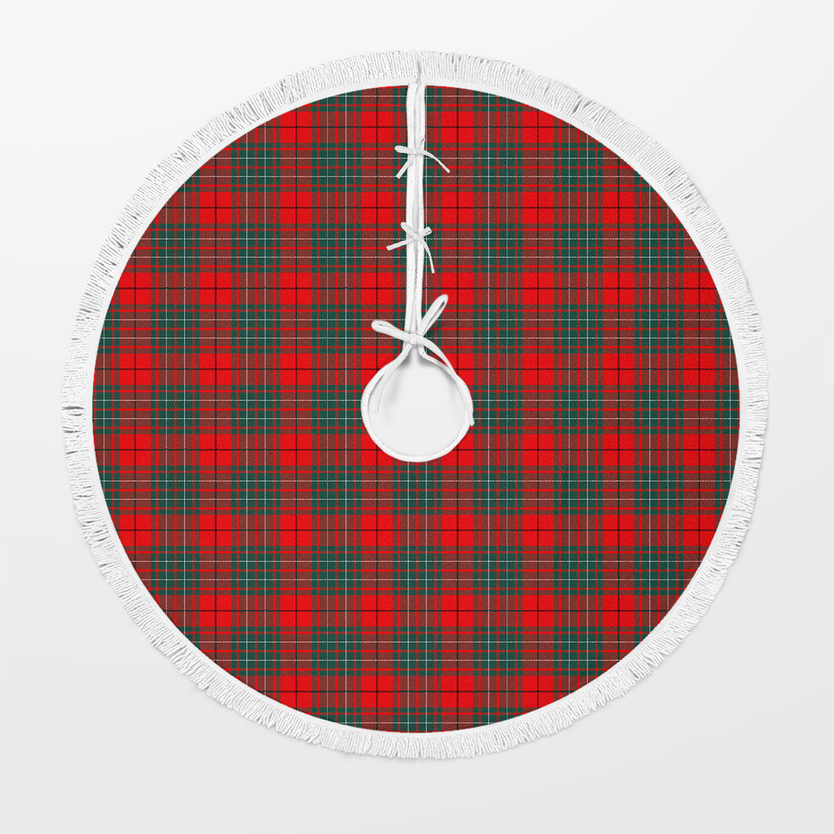 Cumming Modern Tartan Christmas Tree Skirt