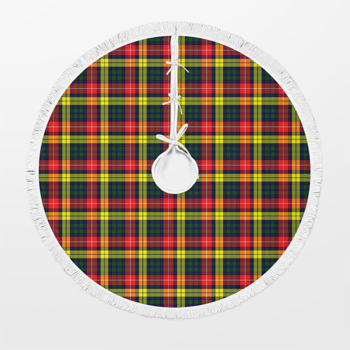 Dewar Tartan Christmas Tree Skirt