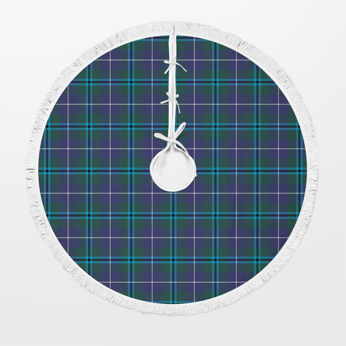 Douglas Modern Tartan Christmas Tree Skirt