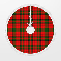 Dunbar Modern Tartan Christmas Tree Skirt