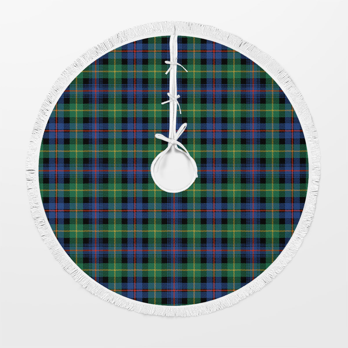 Farquharson Ancient Tartan Christmas Tree Skirt